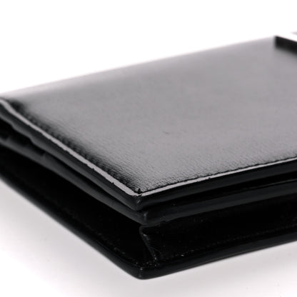 Saint Laurent Calfskin Monogram Flap Wallet Black 8 of 12