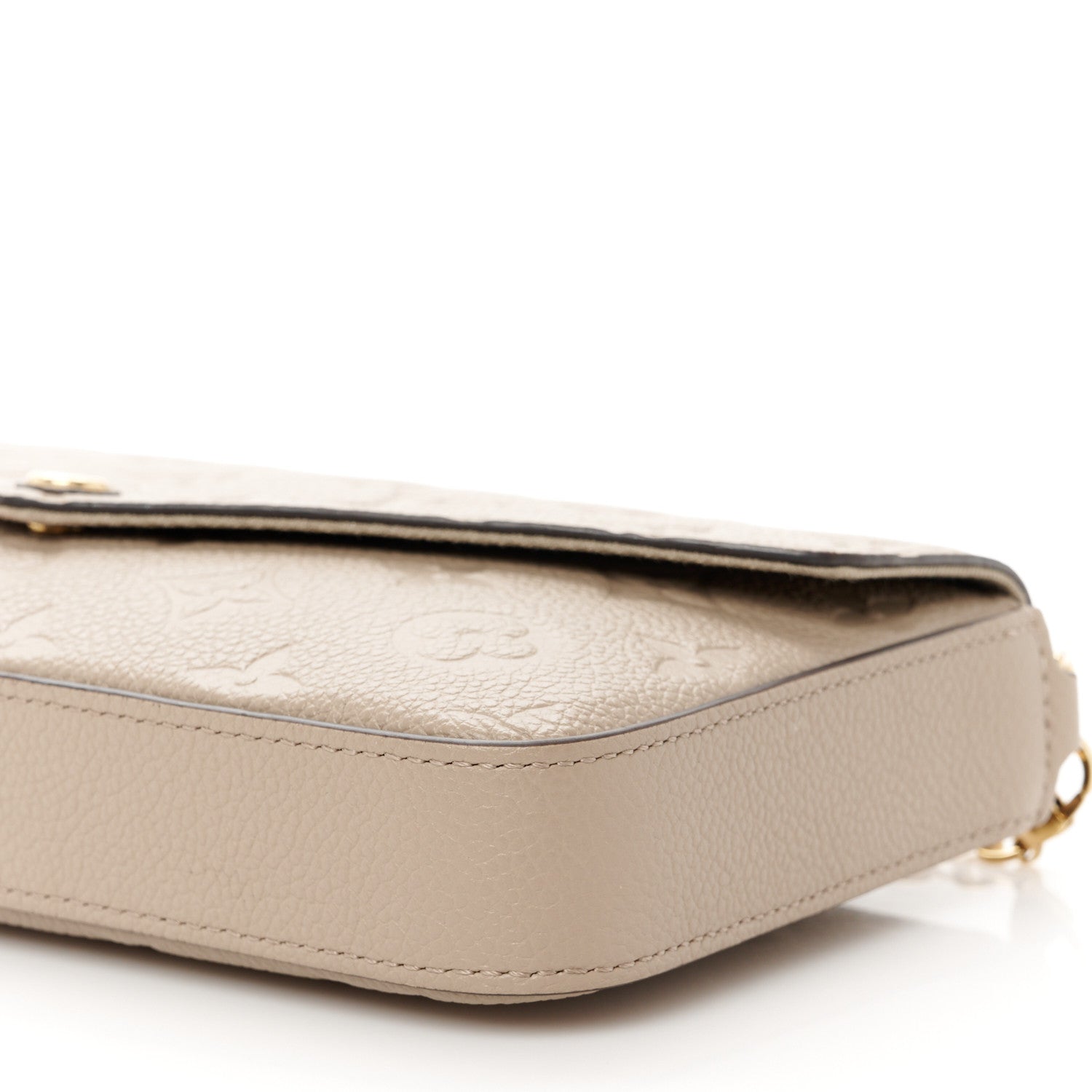Louis Vuitton Empreinte Pochette Felicie Chain Wallet Tourterelle 15 of 16