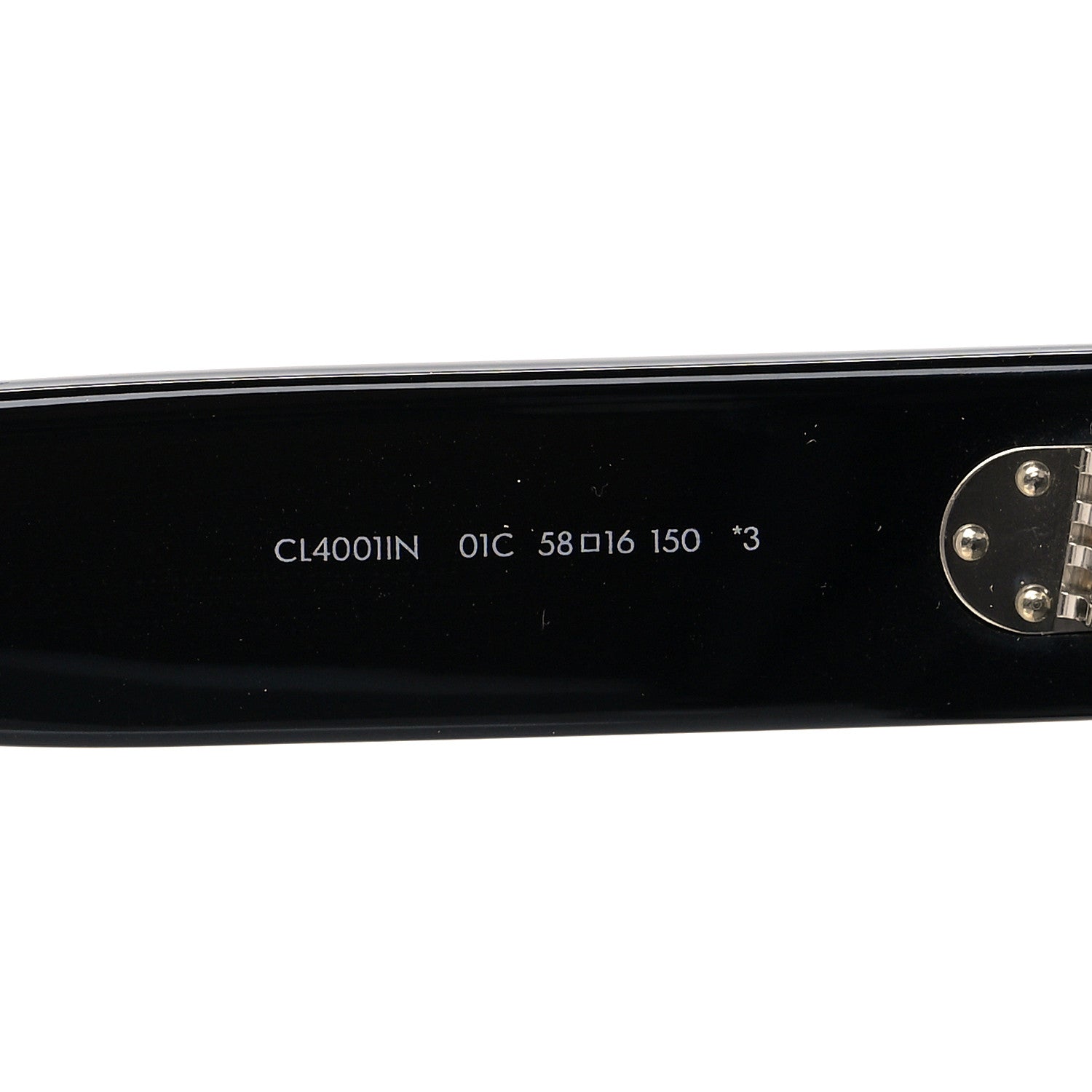 Celine Mirror Sunglasses CL4001IN Black 5 of 7