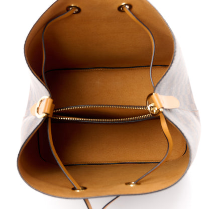 Louis Vuitton Damier Ebene Neonoe MM Safran 6 of 10