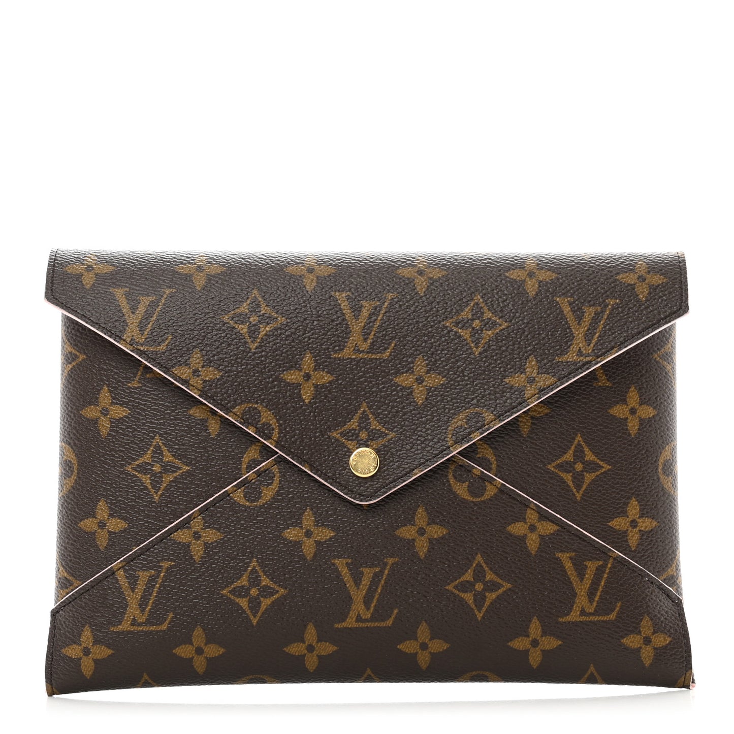 Monogram Large Kirigami Pochette Insert Rose Ballerine