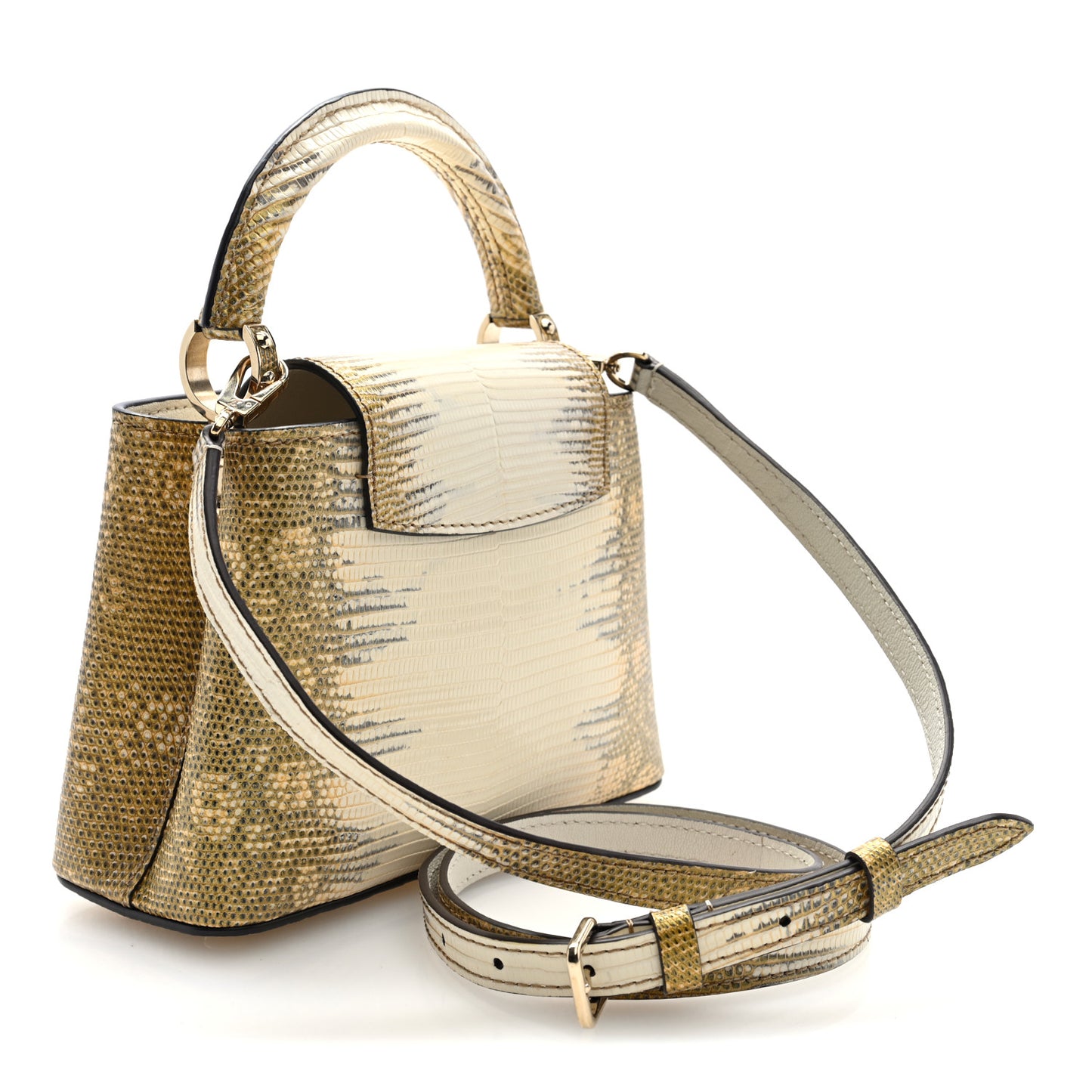 Lizard Ombre Capucines Mini Natural
