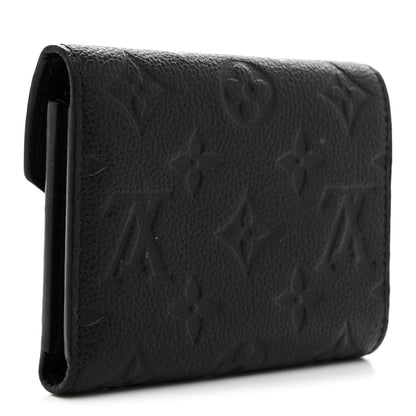 Louis Vuitton Empreinte Victorine Wallet Black 3 of 7