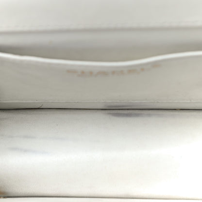 Chanel Glazed Calfskin Quilted Small Flap White 18 of 19