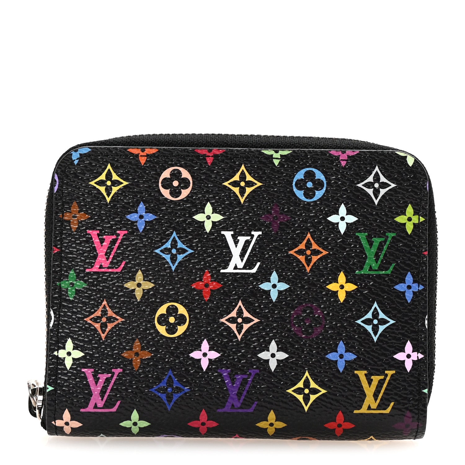 Louis Vuitton LV x TM Monogram Multicolor Zippy Coin Purse Black 1 of 6