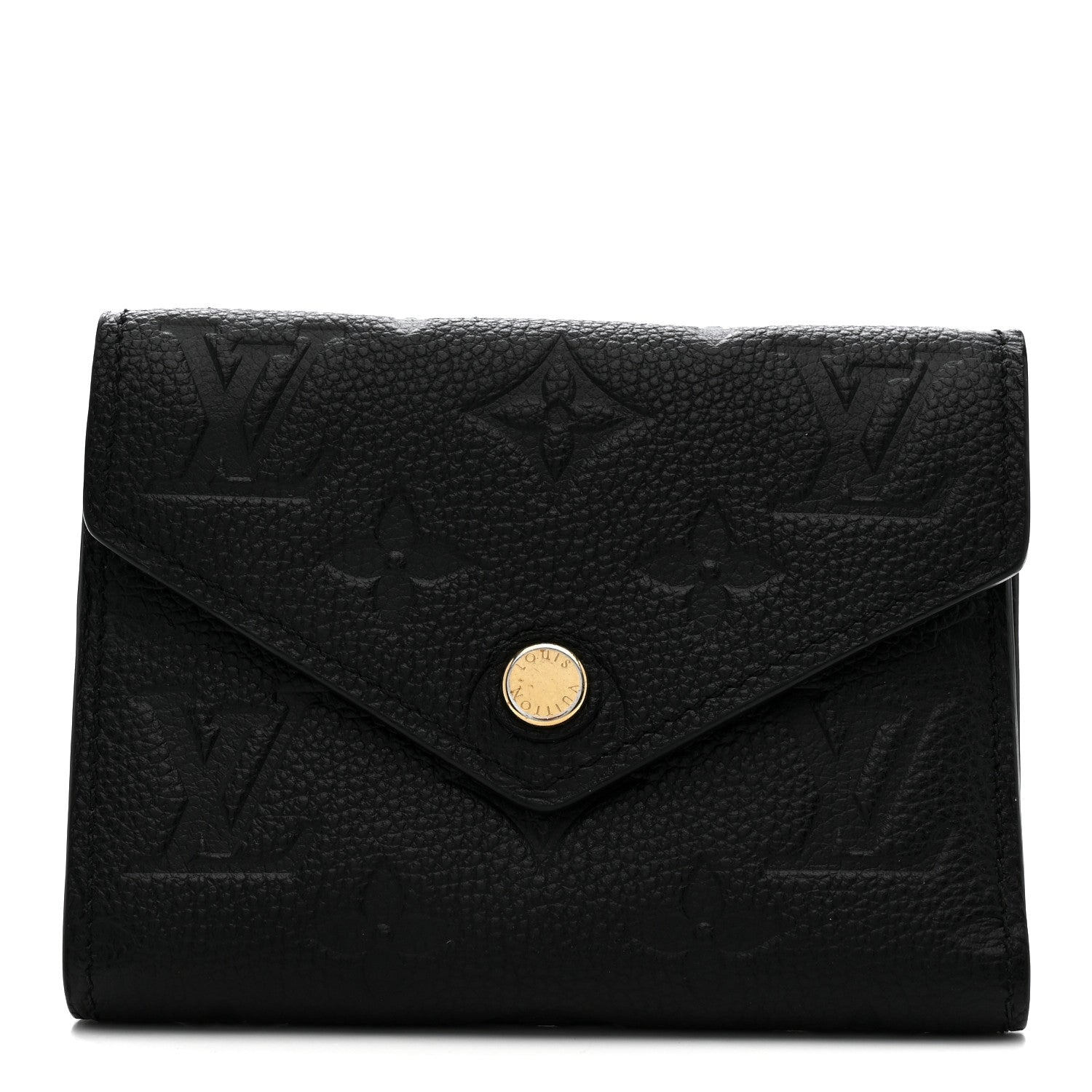 Louis Vuitton Empreinte Victorine Wallet Black 1 of 7