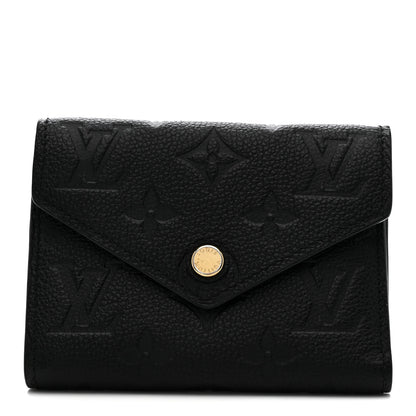 Louis Vuitton Empreinte Victorine Wallet Black 1 of 7