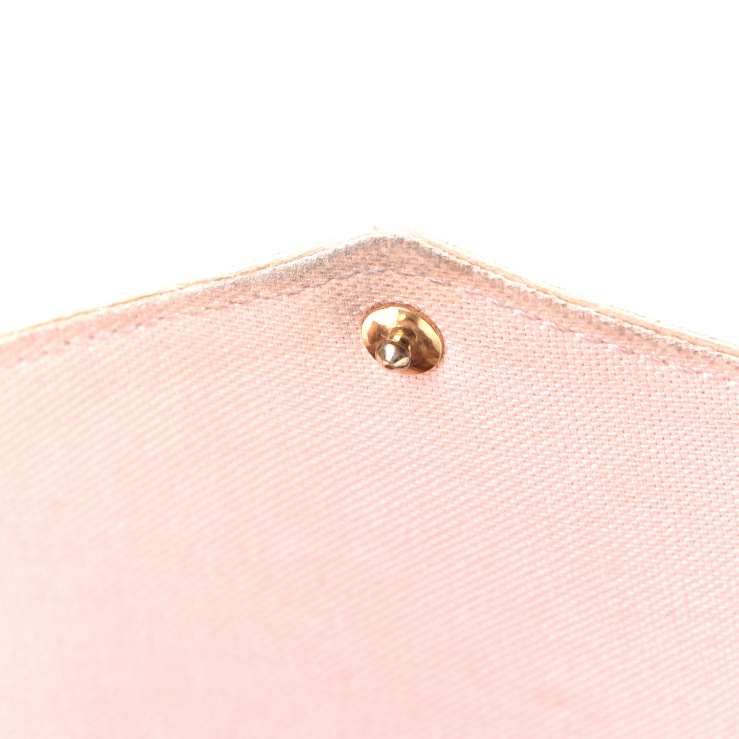 Damier Azur Pochette Felicie Chain Wallet Rose Ballerine