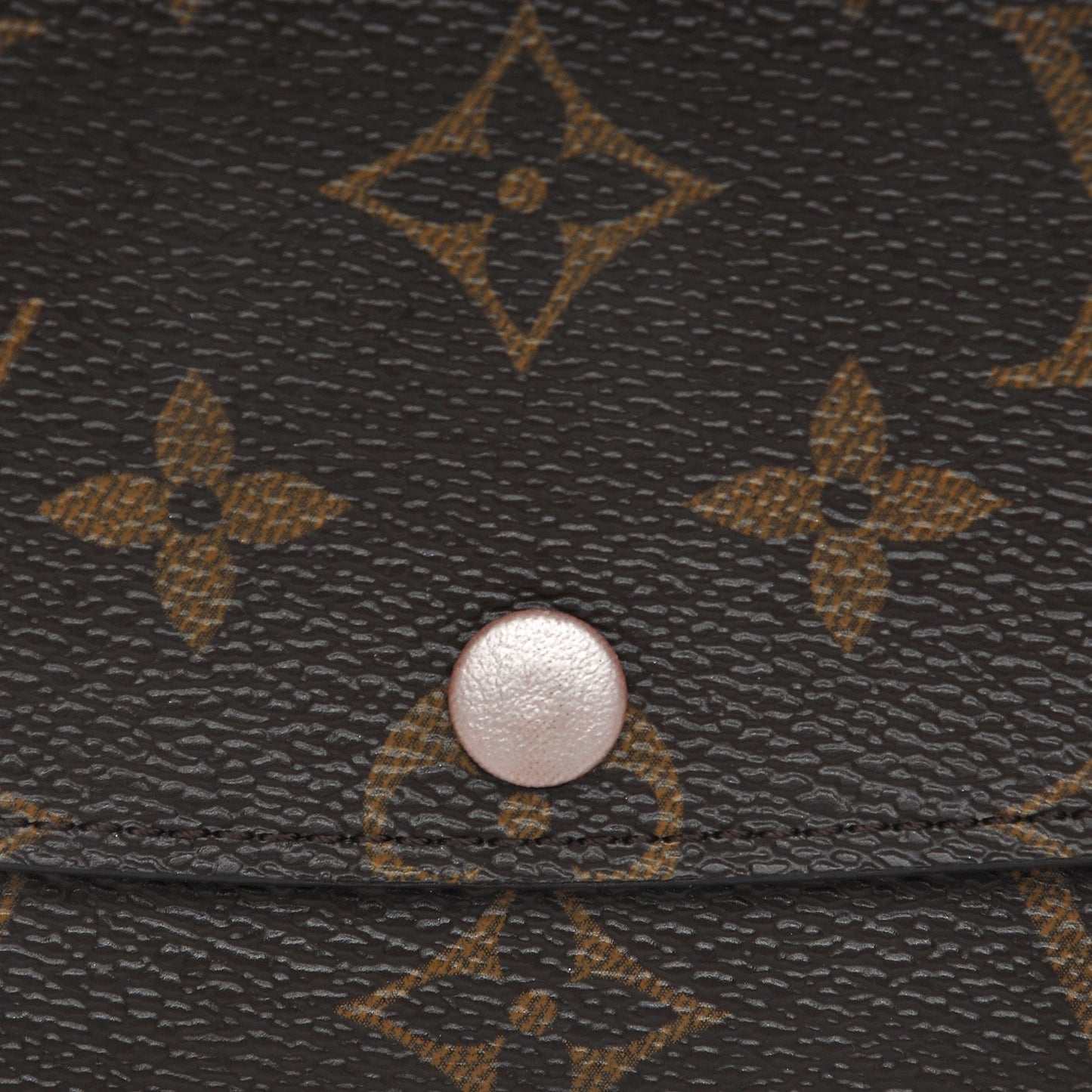 Monogram Emilie Wallet Rose Nacre