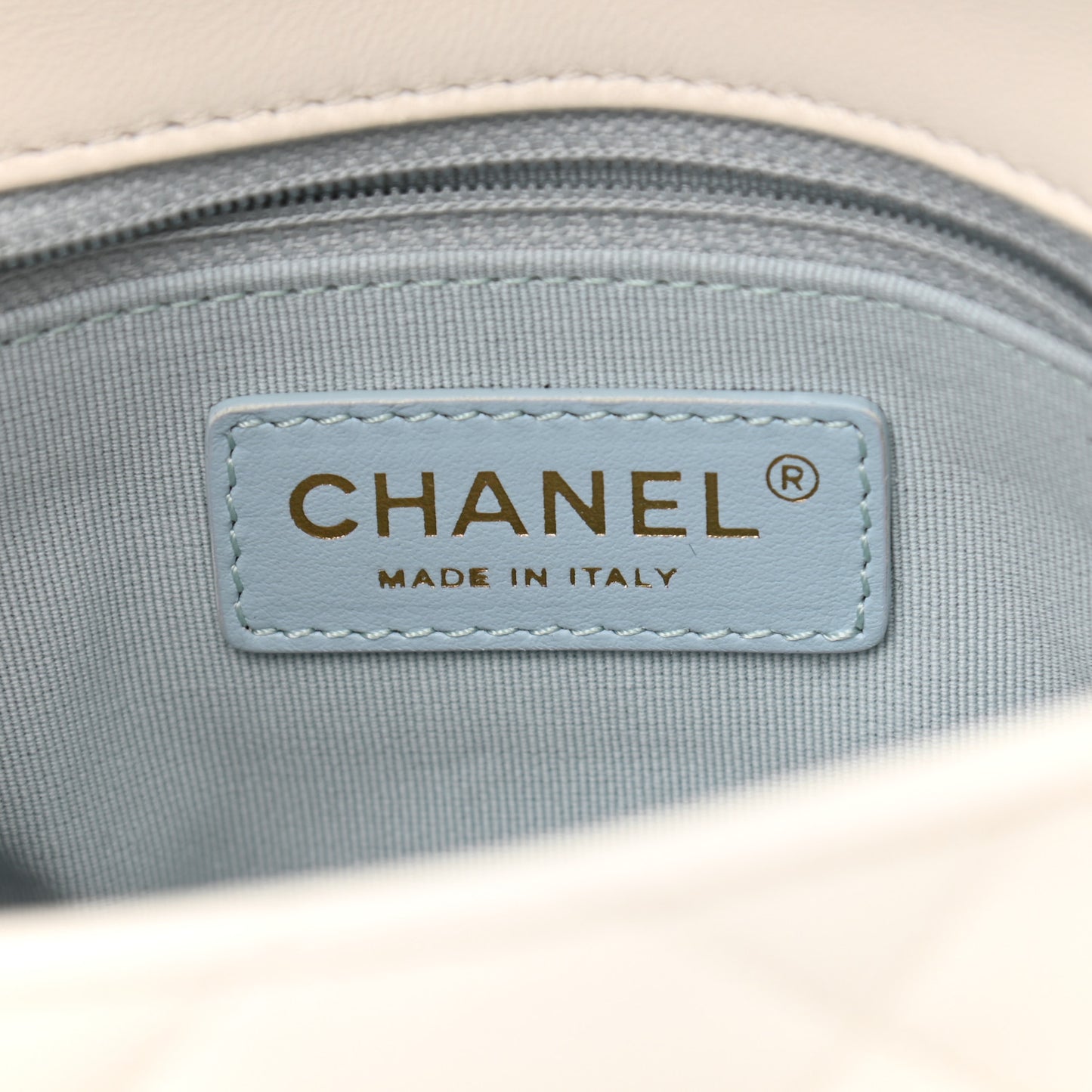 Lambskin Quilted Mini My Perfect Flap White