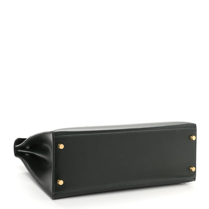 Hermes Box Kelly Sellier 32 Vert Fonce 4 of 16