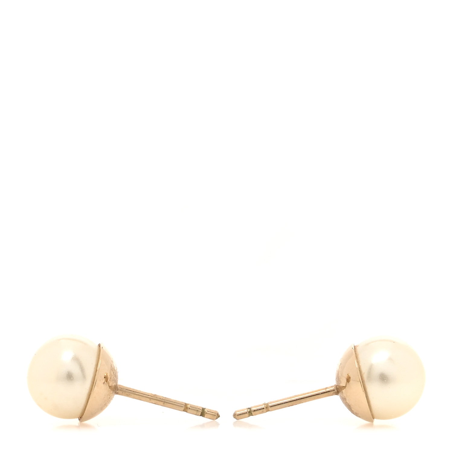 Christian Dior Pearl Mise En Dior Tribal Earrings Gold 3 of 5