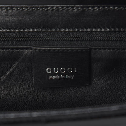 Gucci Alligator Shoulder Bag Black 5 of 10