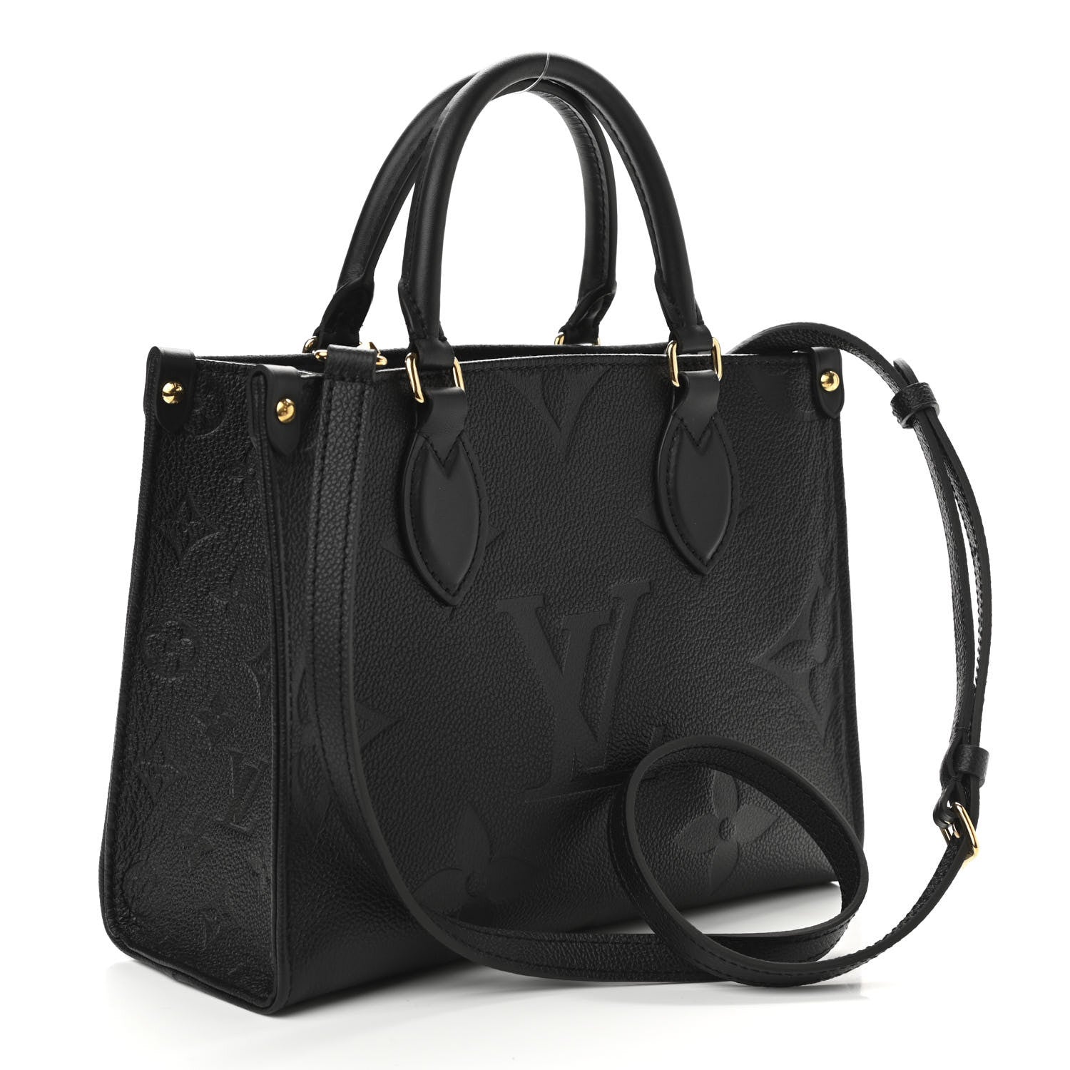 Louis Vuitton Empreinte Monogram Giant Onthego PM Black 3 of 9