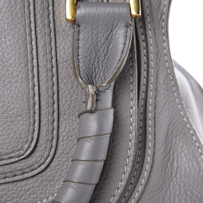 Chloe Calfskin Medium Marcie Satchel Cashmere Grey 17 of 18