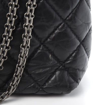 Chanel Aged Calfskin Reissue 2.55 Tote Black 11 of 13