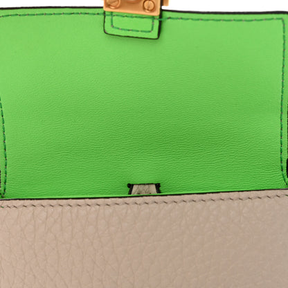 Fendi Cuoio Romano Micro Baguette Charm Latte 10 of 13