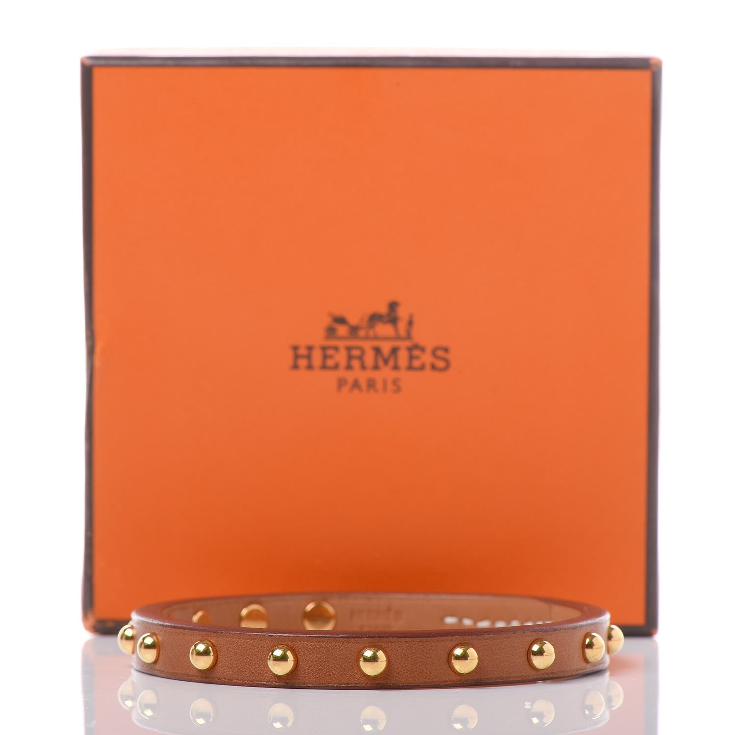 Hermes Barenia Nomade Bracelet Fauve 5 of 6