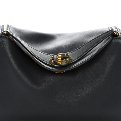 Hermes Swift Verso Lindy 26 Bleu Indigo Orange Poppy 8 of 10