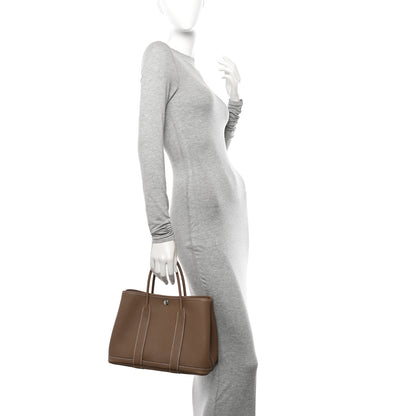 Hermes Negonda Garden Party 30 TPM Etoupe 2 of 11