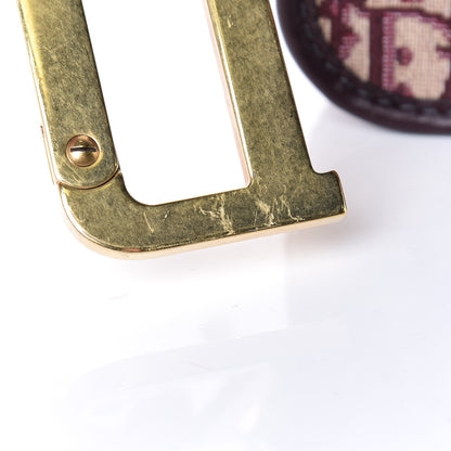 Christian Dior Oblique Diorquake Clutch Burgundy 8 of 9