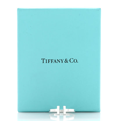 Tiffany Sterling Silver T Square Ring 60 9 5 of 5