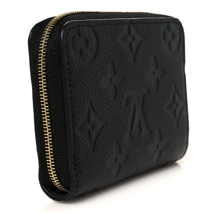 Louis Vuitton Empreinte Zippy Coin Purse Black 3 of 8