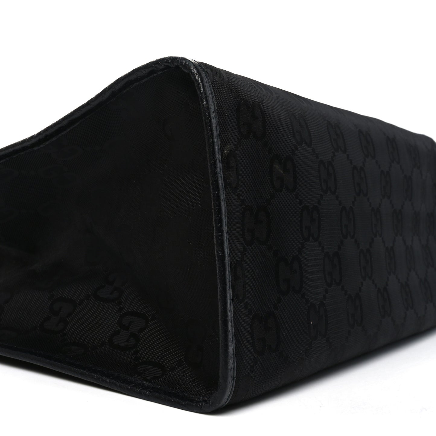 Econyl Nylon Monogram Large Off The Grid Tote Bag Black