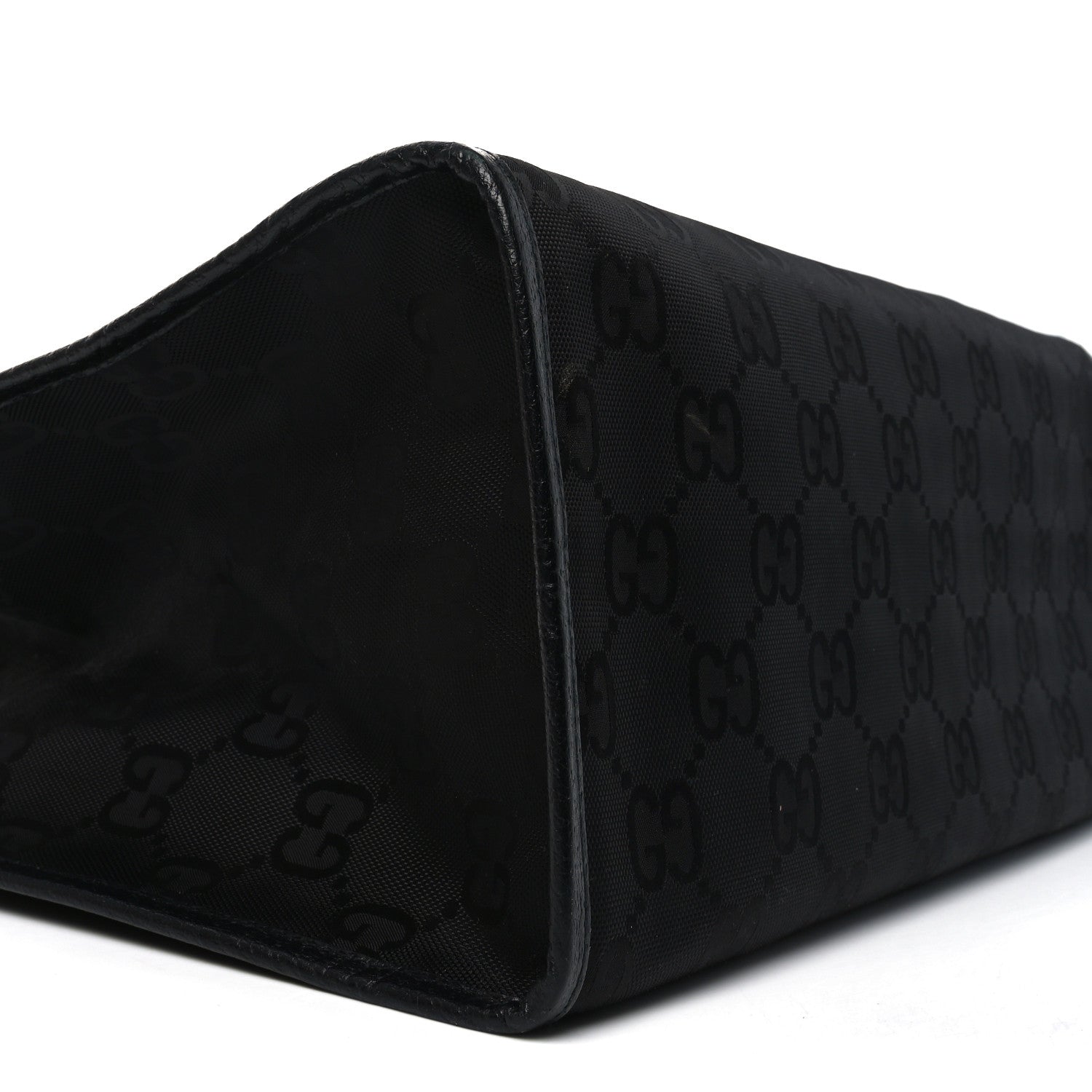 Gucci Econyl Nylon Monogram Large Off The Grid Tote Bag Black 9 of 11