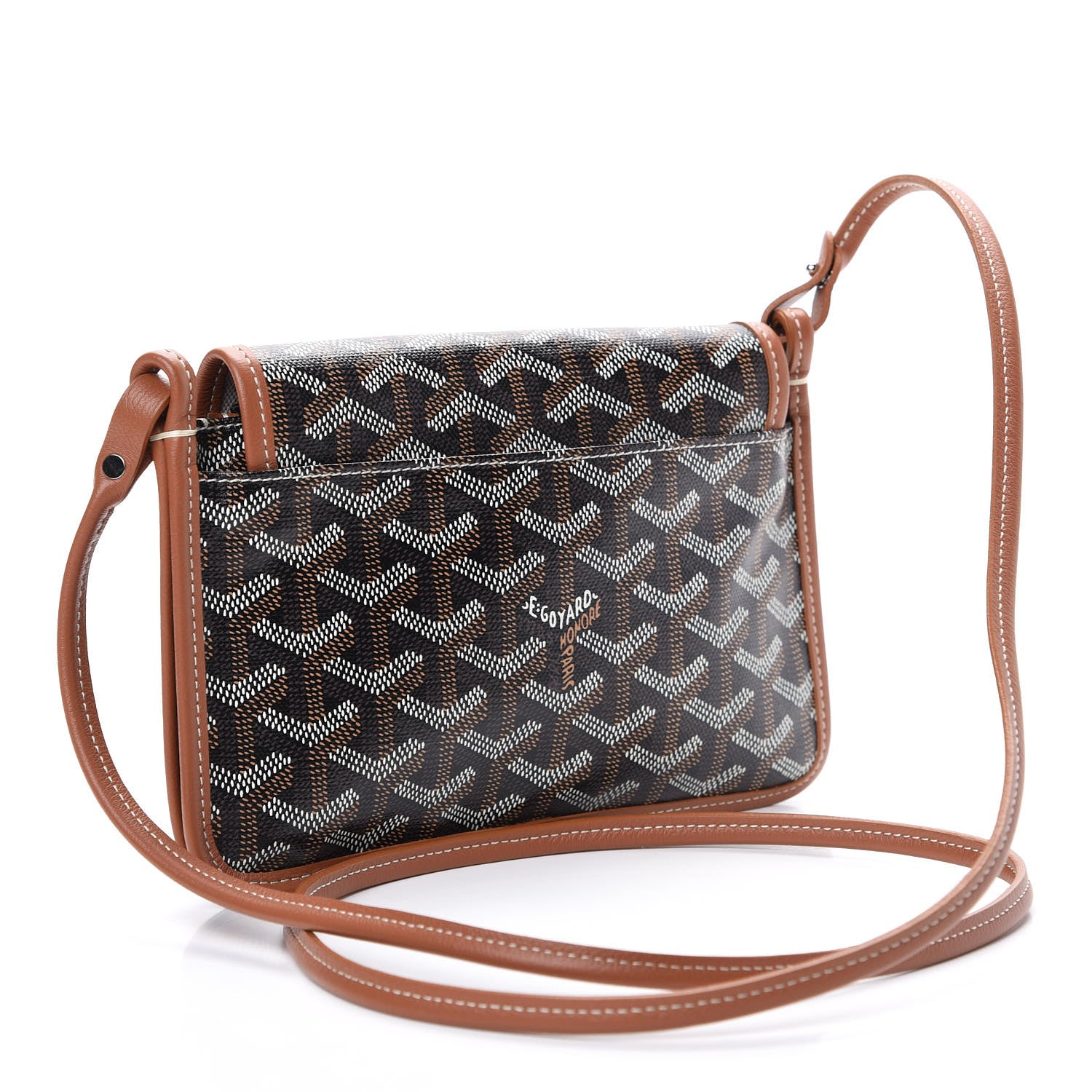 Goyard Goyardine Plumet Wallet Clutch Black Gold 2 of 10