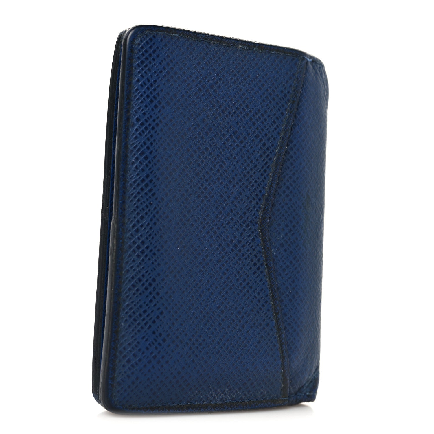 Louis Vuitton Taiga Pocket Organizer NM Blue Marine 3 of 8