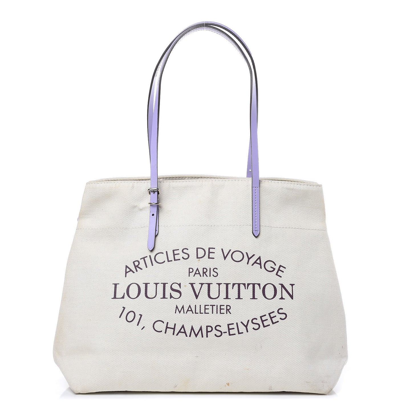 Toile Articles de Voyage Cabas MM Lilac