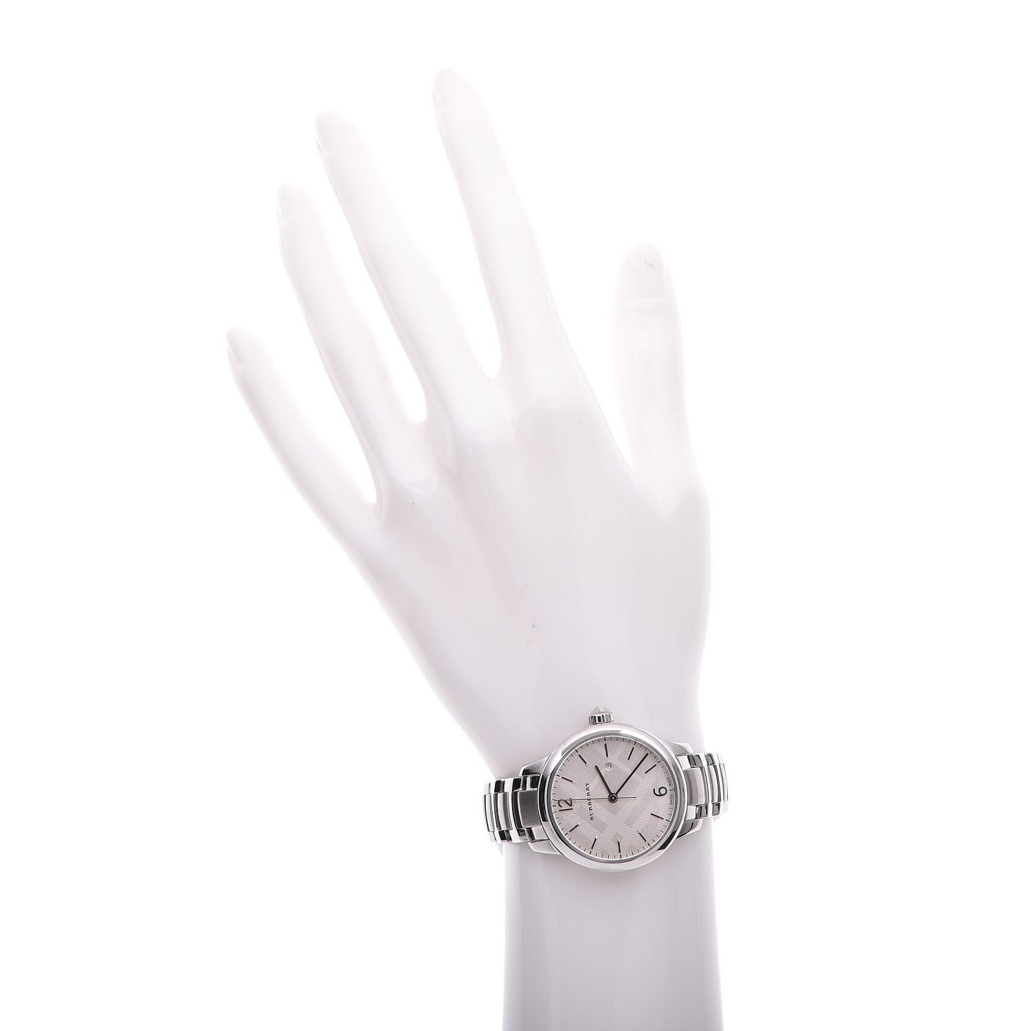Burberry Stainless Steel 32mm Classic Round Quartz Watch BU10108 2 of 8