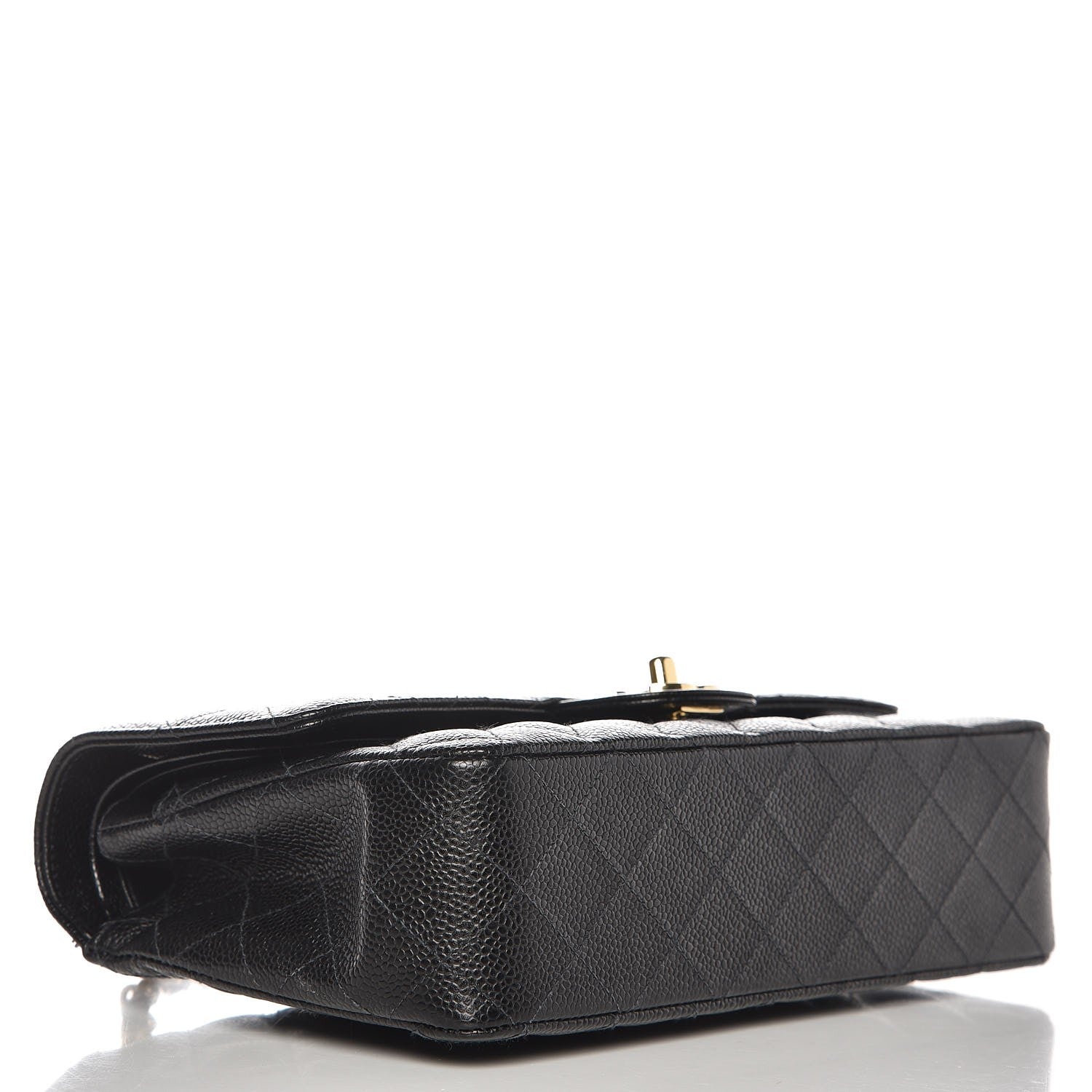 Chanel Caviar Quilted Medium Double Flap Black 5 of 13