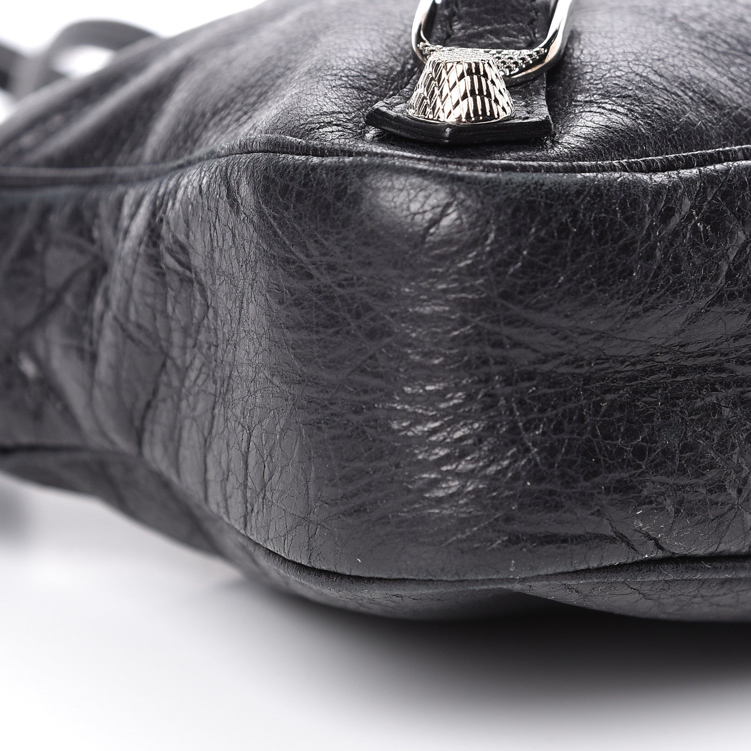 Balenciaga Agneau Giant 12 Silver Hardware Hip Black 9 of 10
