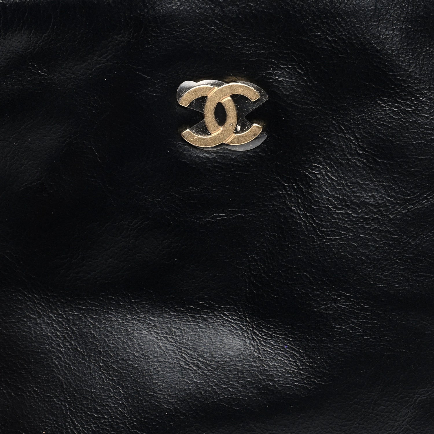 Chanel Shiny Calfskin Chanel 22 Removable Pouch Black 6 of 6
