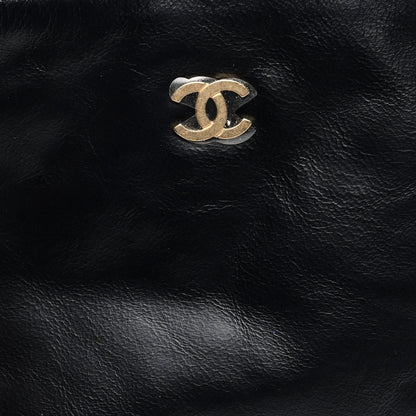 Chanel Shiny Calfskin Chanel 22 Removable Pouch Black 6 of 6
