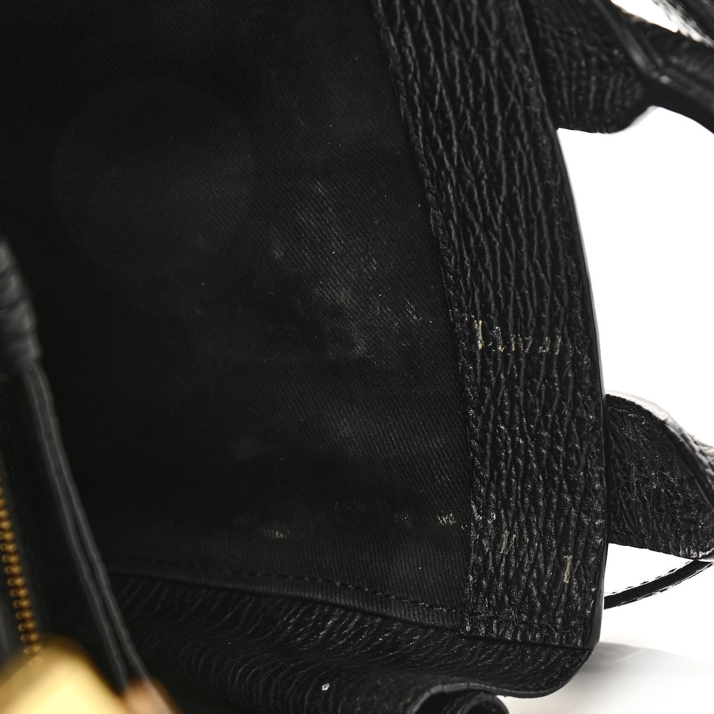 Textured Calfskin Mini Pashli Satchel Black