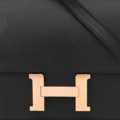 Hermes Epsom Constance 24 Black 8 of 11