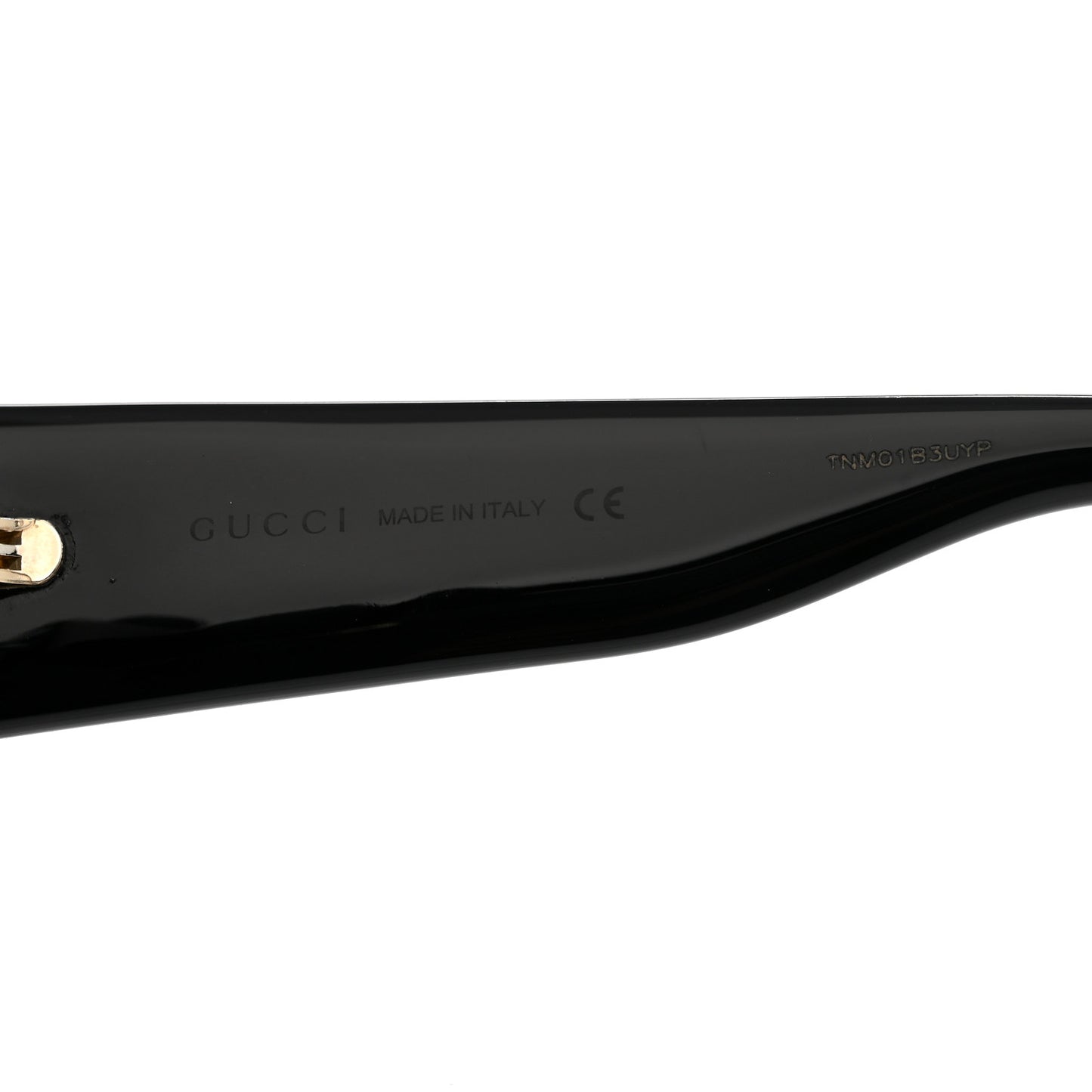 Acetate Square Frame Sunglasses GG0141S Black