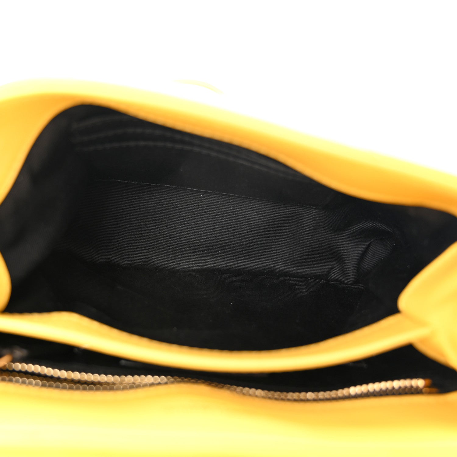 Saint Laurent Calfskin Y Quilted Monogram Toy Loulou Crossbody Bag Sunflower 5 of 12
