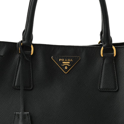 Prada Saffiano Lux Large Tote Black 8 of 10