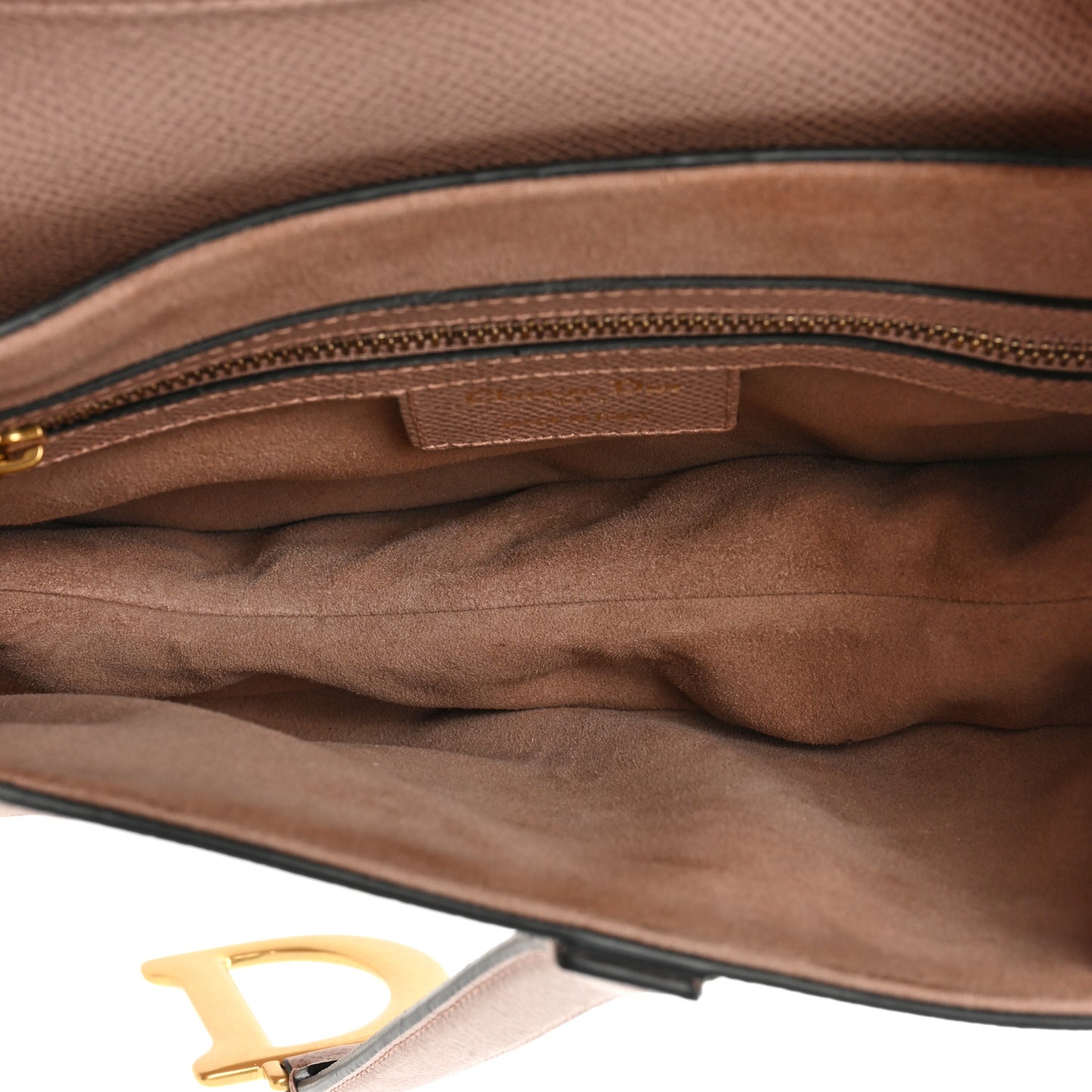 Grained Calfskin Saddle Bag Fard