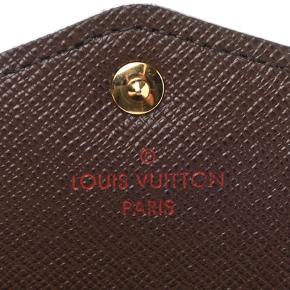 Louis Vuitton Damier Ebene Sarah Wallet NM 6 of 6