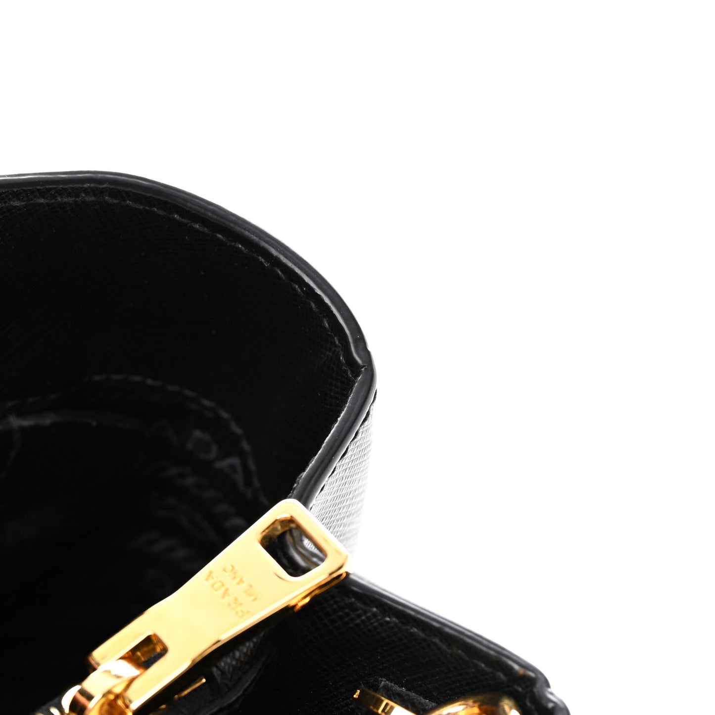 Saffiano Lux Medium Tote Black