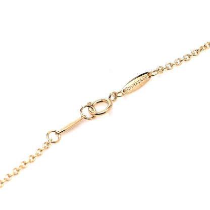 Tiffany 18K Yellow Gold Elsa Peretti Open Bottle Pendant Necklace 3 of 5