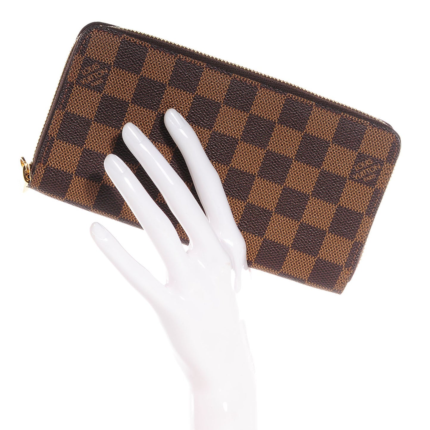 Damier Ebene Zippy Wallet