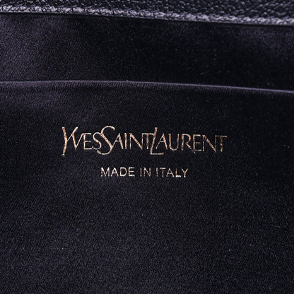 Saint Laurent Chevre Large Belle De Jour Clutch Black 5 of 5