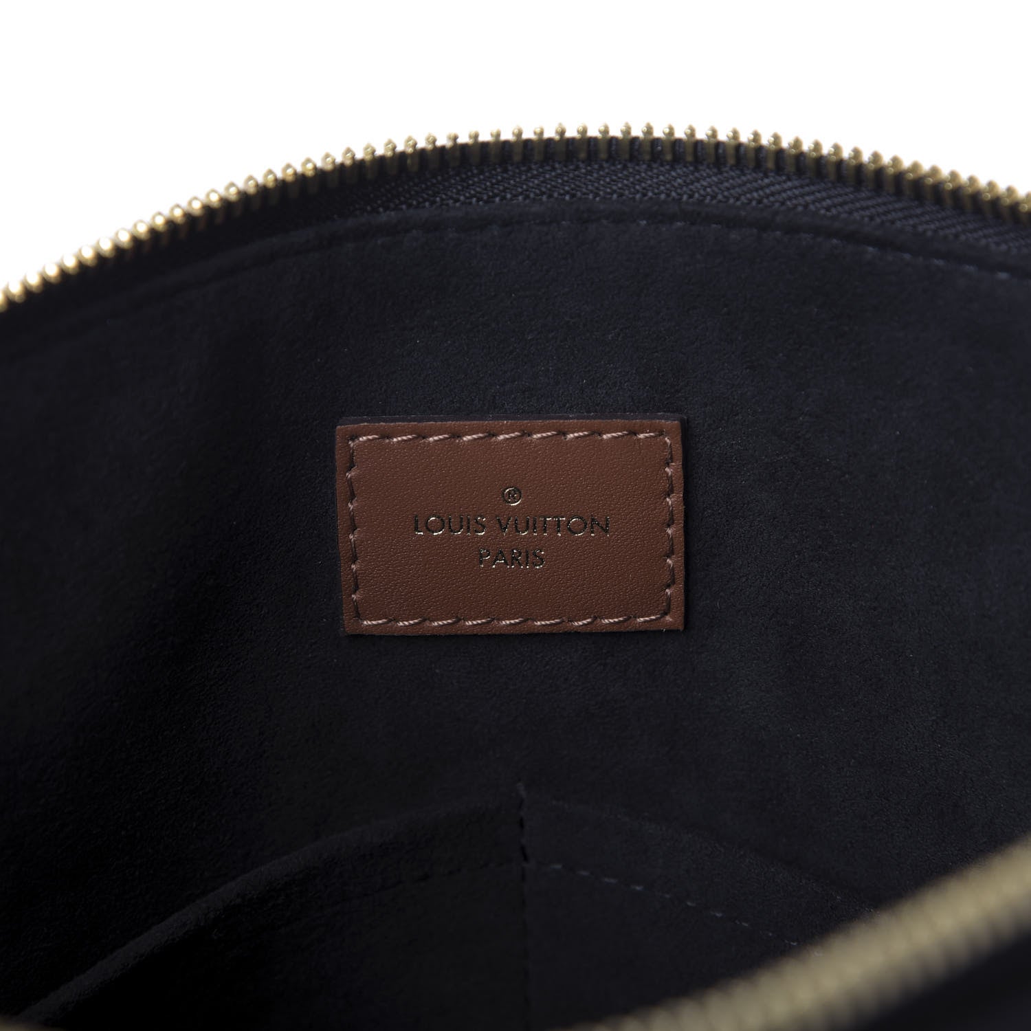 Louis Vuitton Monogram V Tote MM Black 9 of 11