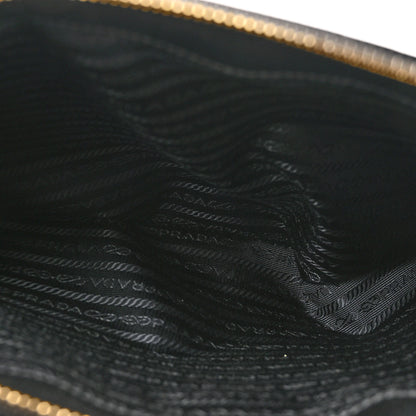 Prada Saffiano Medium Galleria Double Zip Tote Black 5 of 11